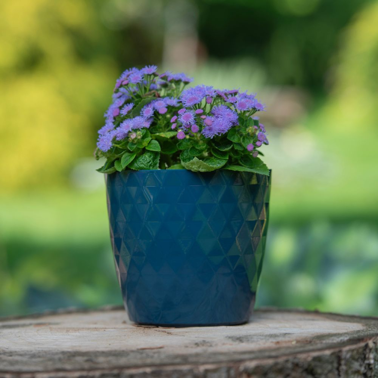Doniczka CRISTAL 20cm granat